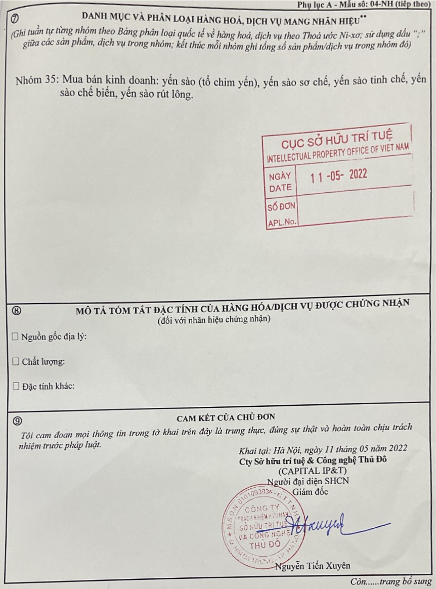 Yến sào Mộc Việt