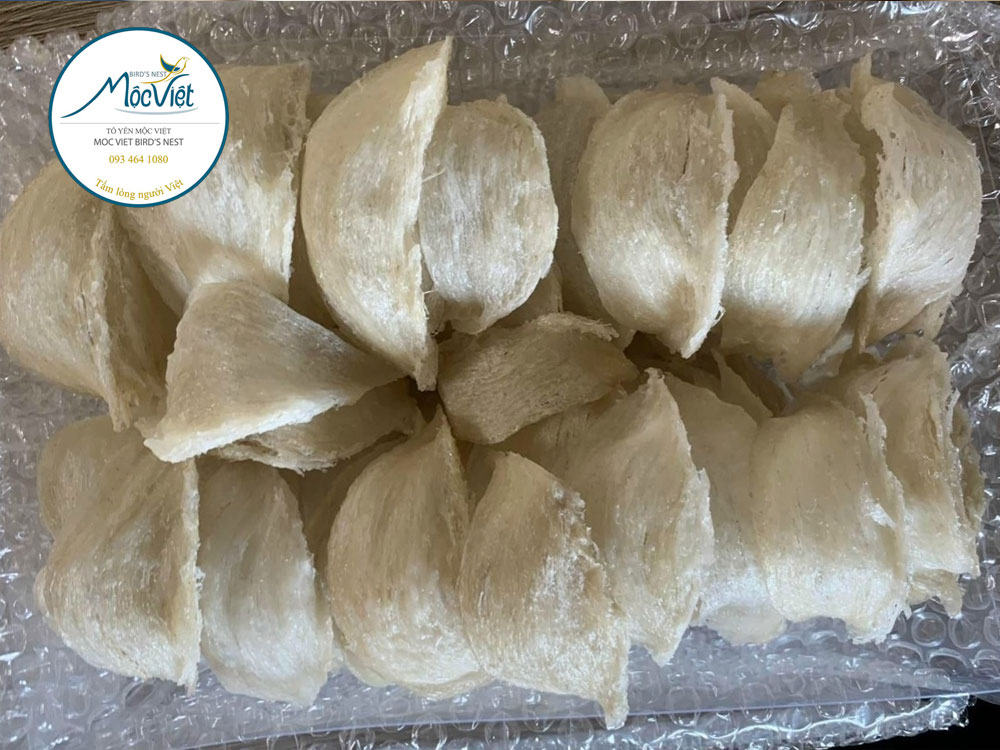 Rút lông khô tổ yến