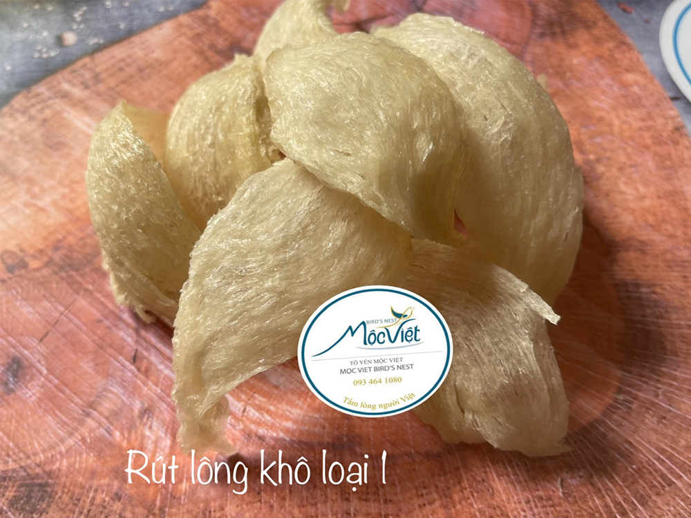 Rút lông khô nguyên tổ loại 1