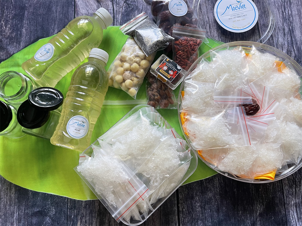 Yến tươi chia sét