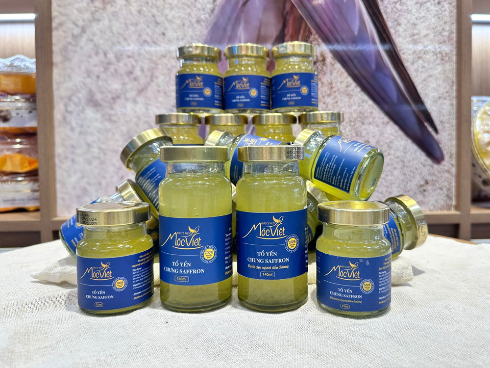 Tổ yến chưng saffron 75ml-140ml